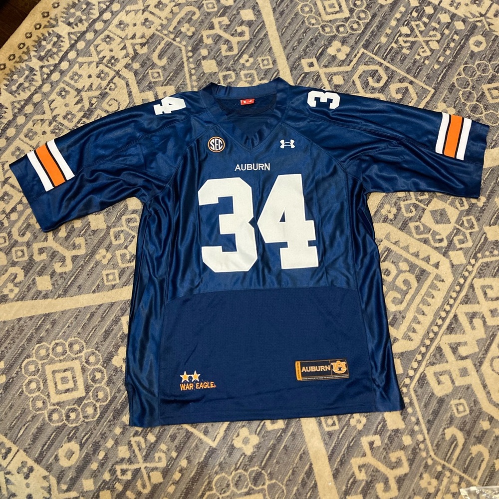 Authentic Under Armour Auburn Bo Jackson Jersey